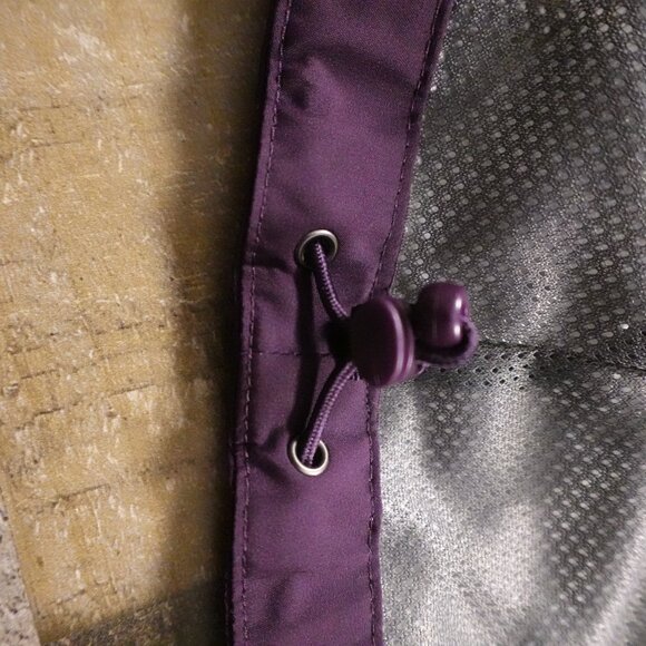 Eddie Bauer WeatherEdge Rain Jacket Women’s TXL Purple Waterproof Hooded - Picture 15 of 16
